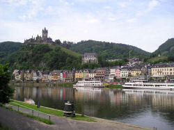 Cochem i Moseldalen